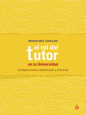 cover image of El rol del tutor en la Universidad